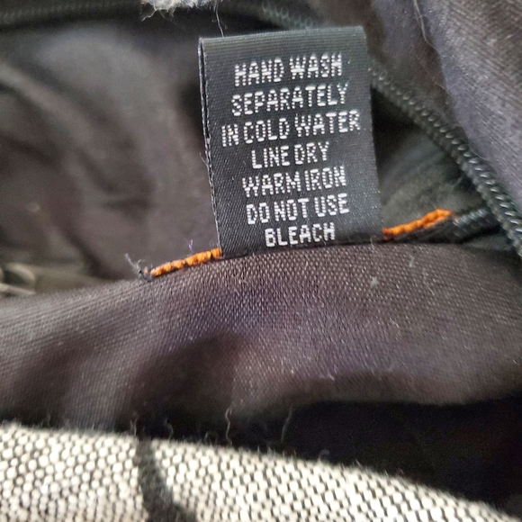 RISING INT'L Gray Black Woven Fabric Hobo Zip Shoulder Bag Floral & Hemp Boho - Picture 14 of 16